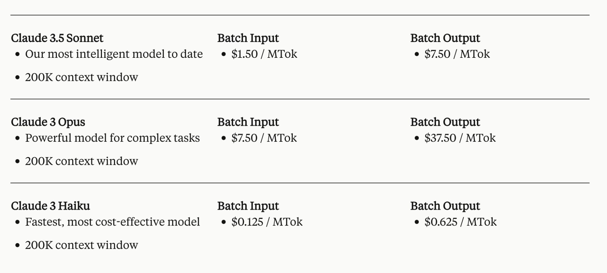 Anthropic推出的Message Batches APl可以批量处理大量请求 价格便宜50%插图1 Anthropic推出的Message Batches APl可以批量处理大量请求 价格便宜50%