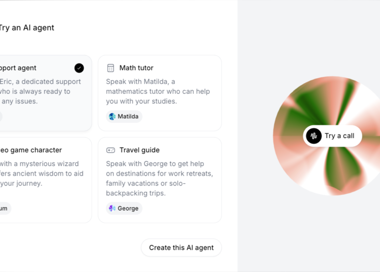 ElevenLabs构建语言对话AI代理的功能 可使用其语音模型接入AI模型插图 ElevenLabs构建语言对话AI代理的功能 可使用其语音模型接入AI模型